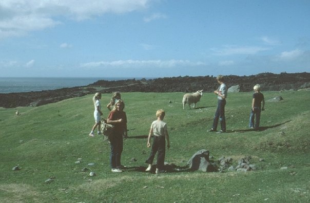A scene from Tristan or the voyage home.